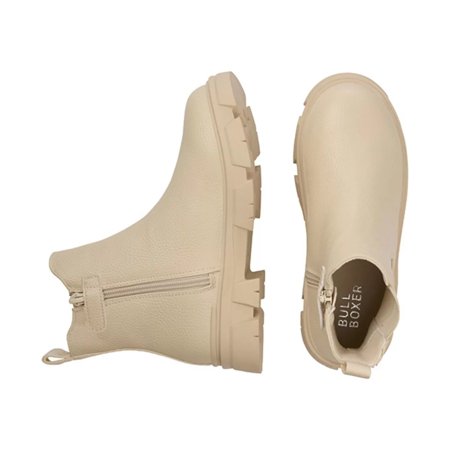 Bullboxer Chelsea Boots Beige Aaf501F6S_Puttkb Clearance