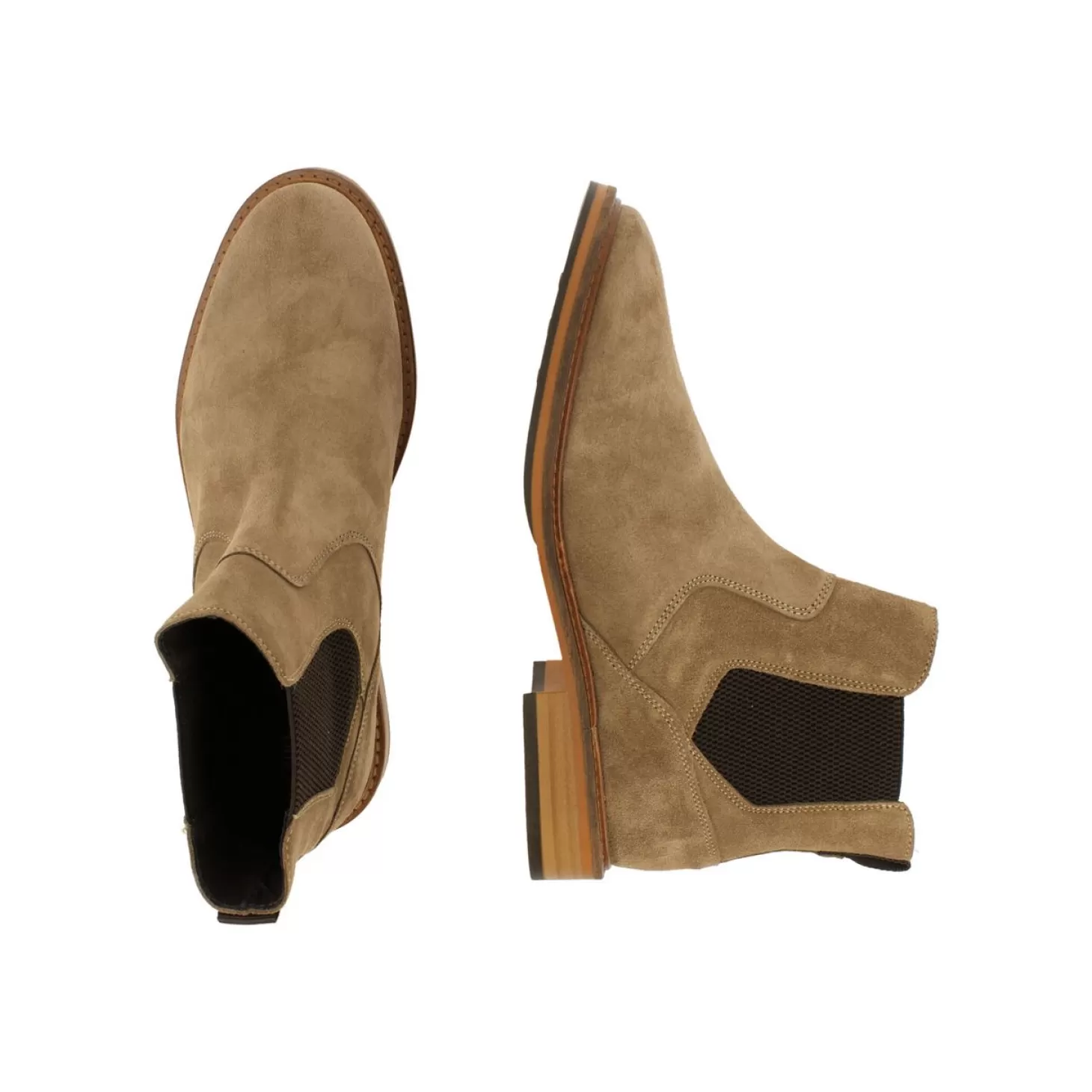 Bullboxer Chelsea Boots Beige/Taupe 679P71219Ak004Su Hot