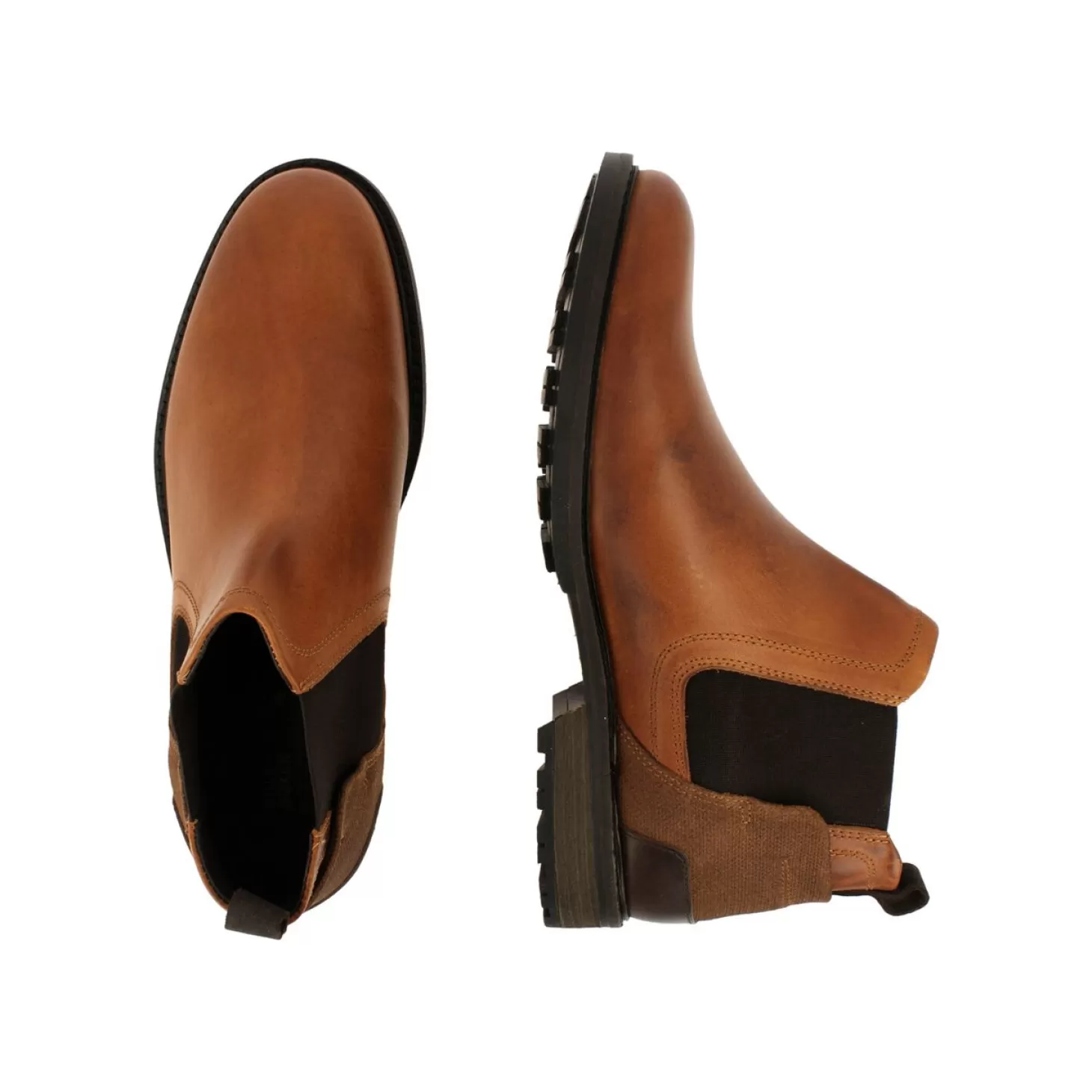 Bullboxer Chelsea Boots Bruin 636K46933Anycbsu Best