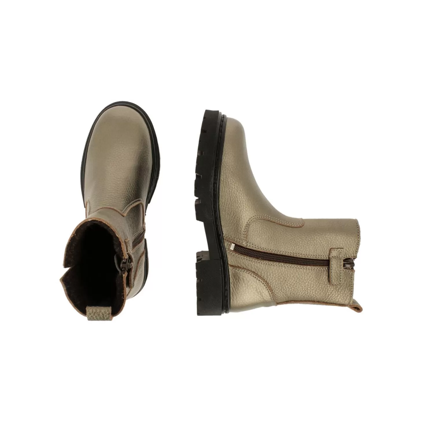 Bullboxer Chelsea Boots Goud Ajs509E6L_Chamkb Fashion