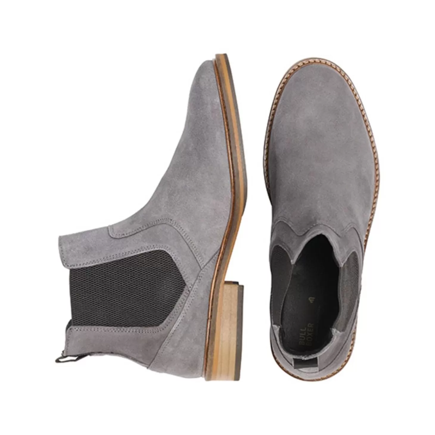 Bullboxer Chelsea Boots Grijs 679P71219Ak001Su New