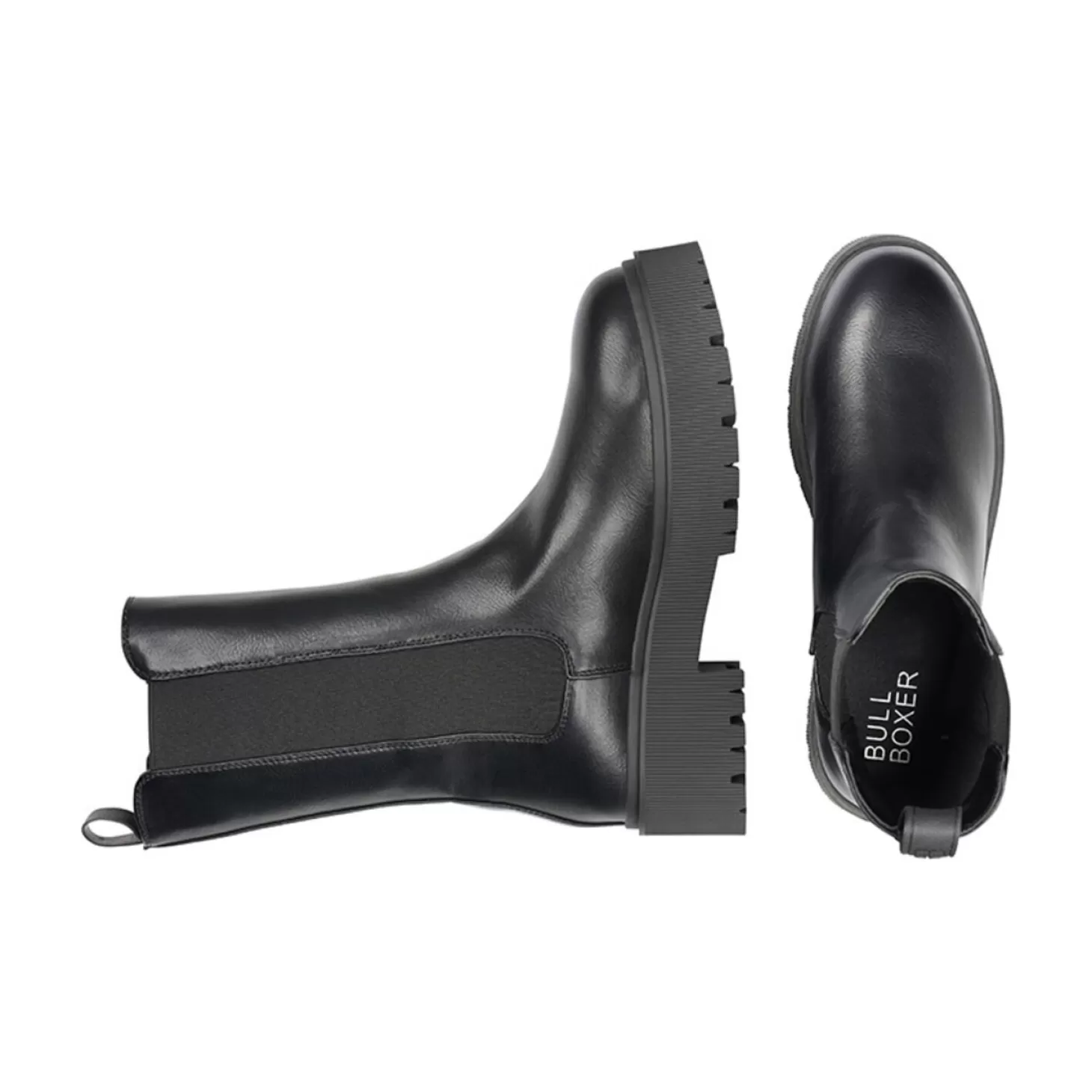 Bullboxer Chelsea Boots Zwart 137515F6S_Blcktd Best