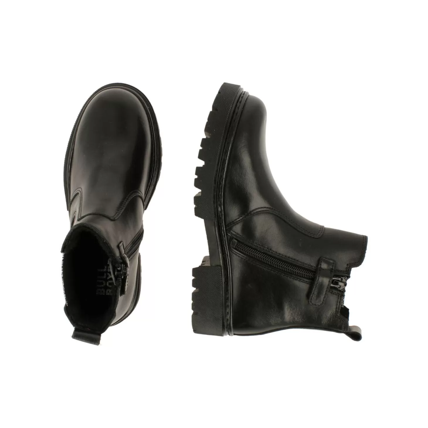 Bullboxer Chelsea Boots Zwart Ajs502E6L_Bksvkb Outlet