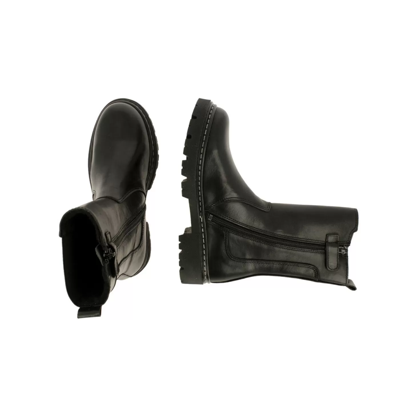 Bullboxer Chelsea Boots Zwart Ajs504E6L_Blckkb Best Sale