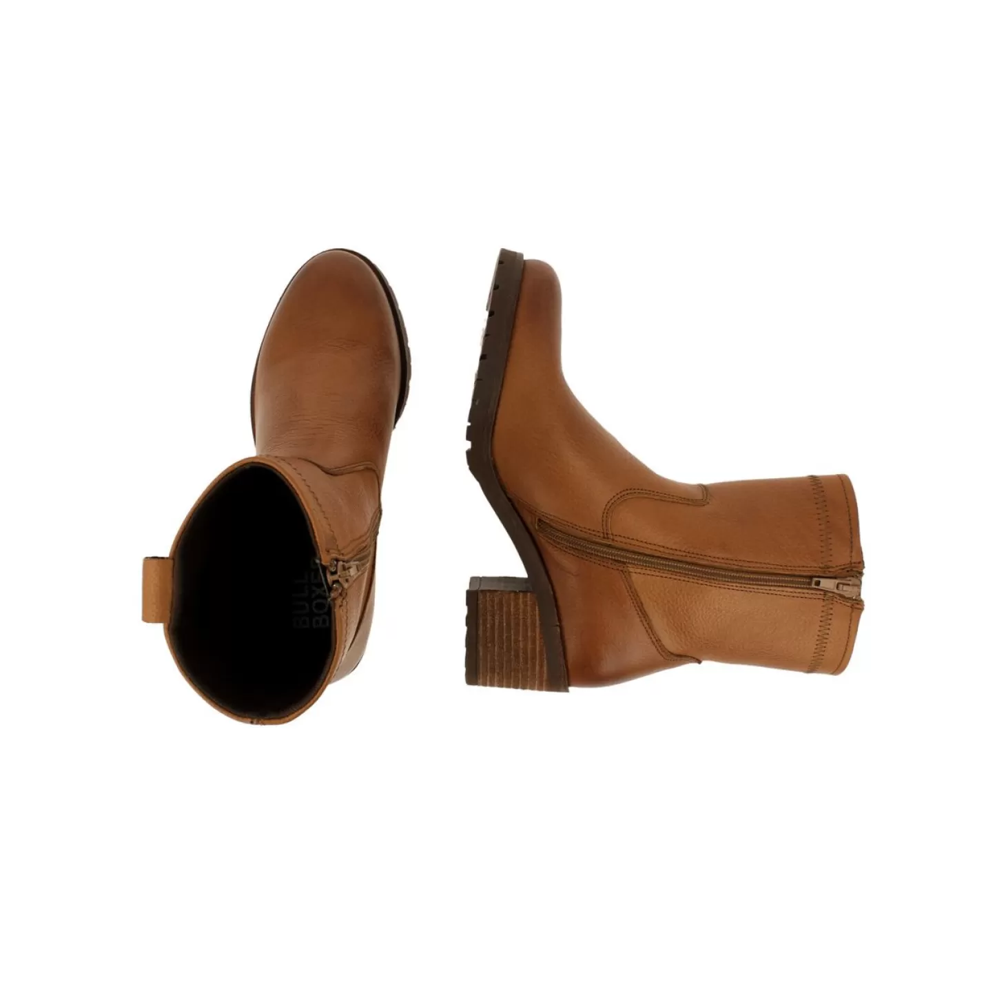 Bullboxer Enkellaarzen Tan/Cognac 611504E6L_Nutttd Fashion