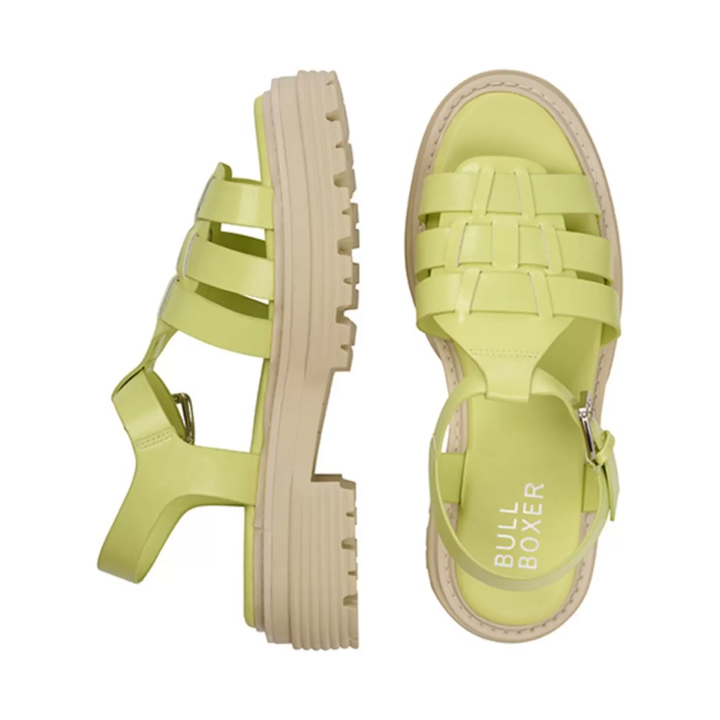 Bullboxer Sandalen Lime 171001F2S_Limetd Discount