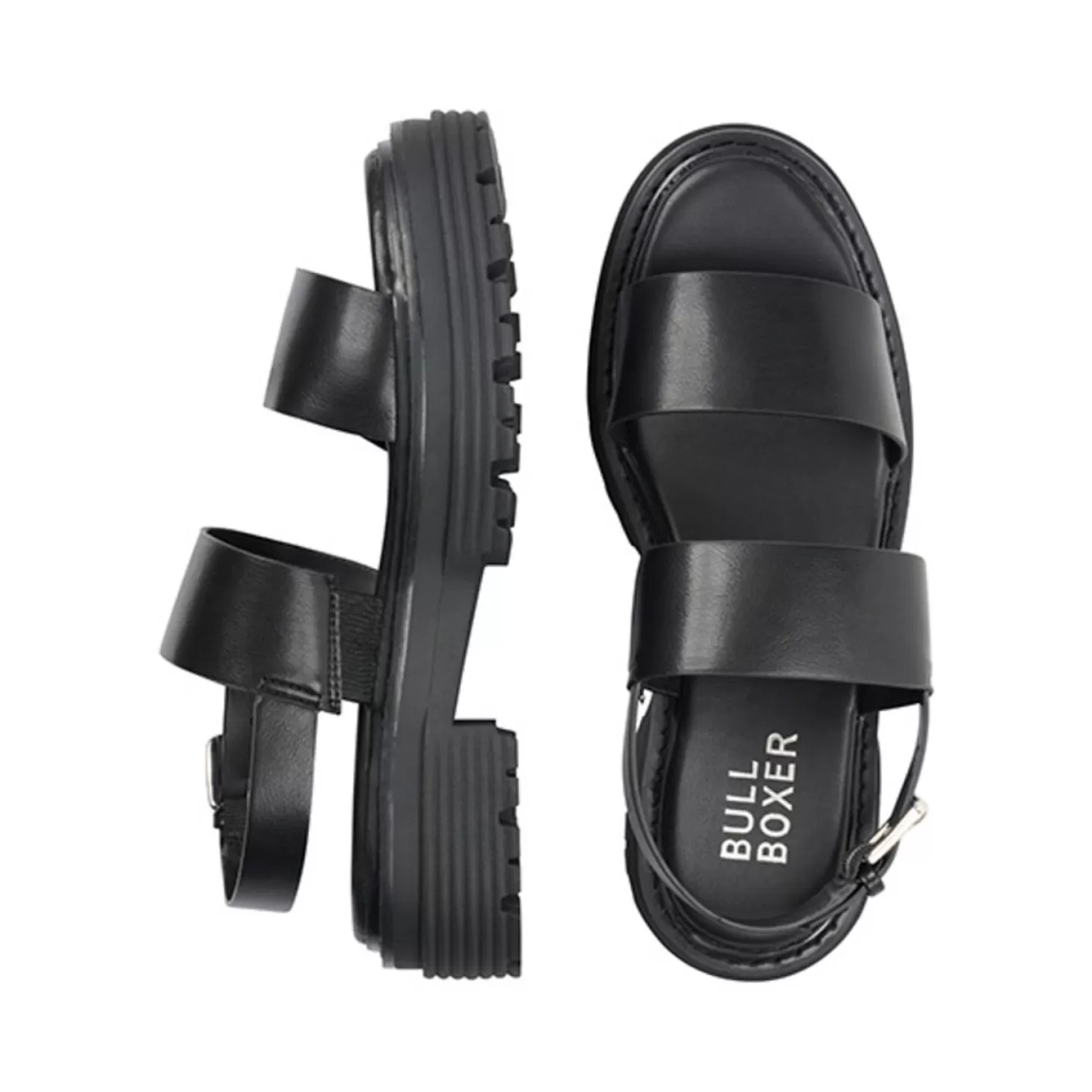 Bullboxer Sandalen Zwart 171000F2S_Blactd Fashion