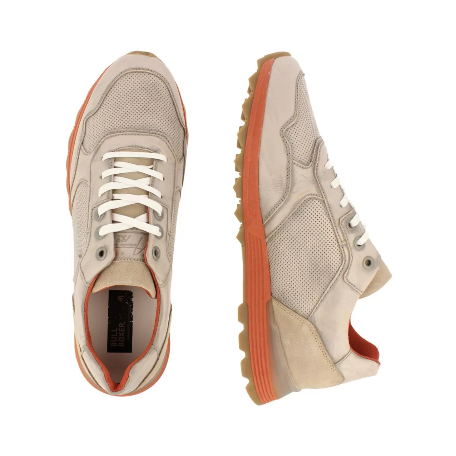 Bullboxer Sneaker Beige/Taupe 373K20438Awssosu Best Sale