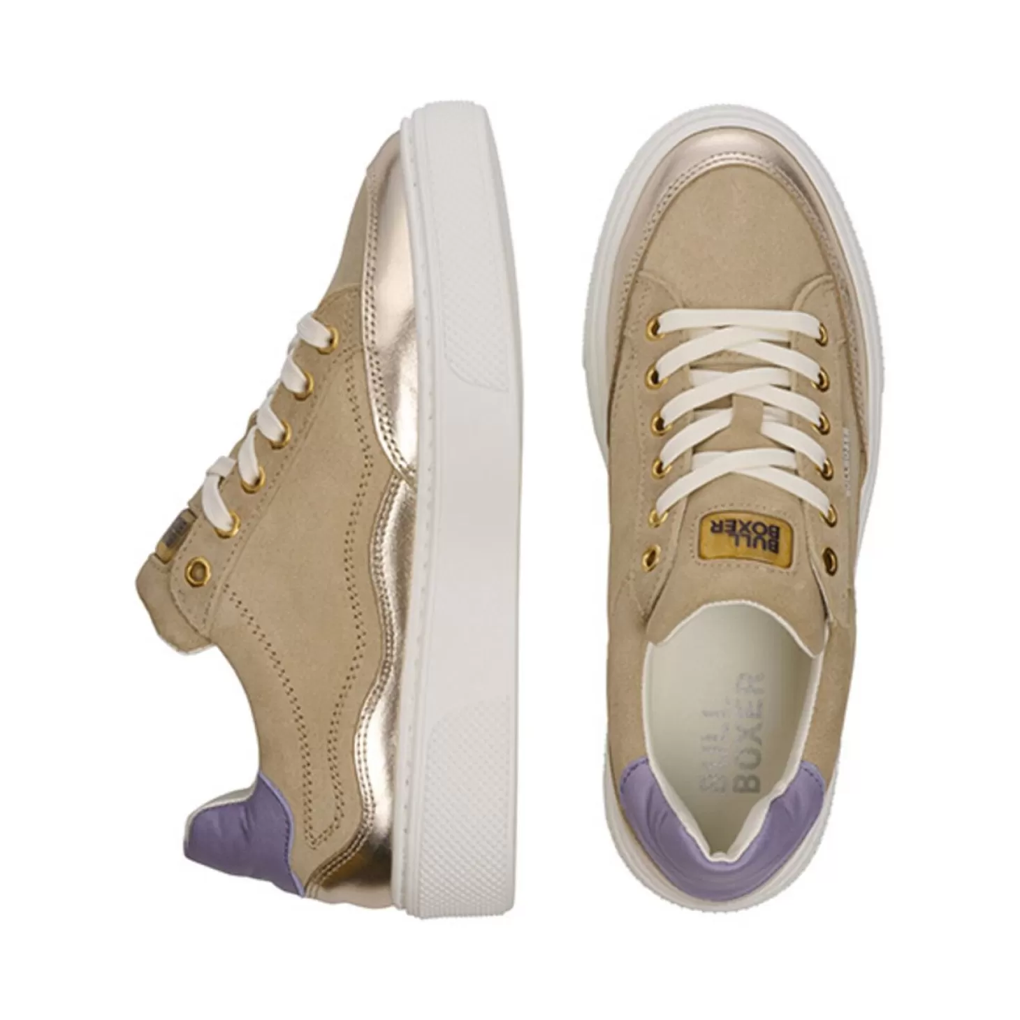 Bullboxer Sneaker Beige/Taupe 783004E5C_Plmctd Sale