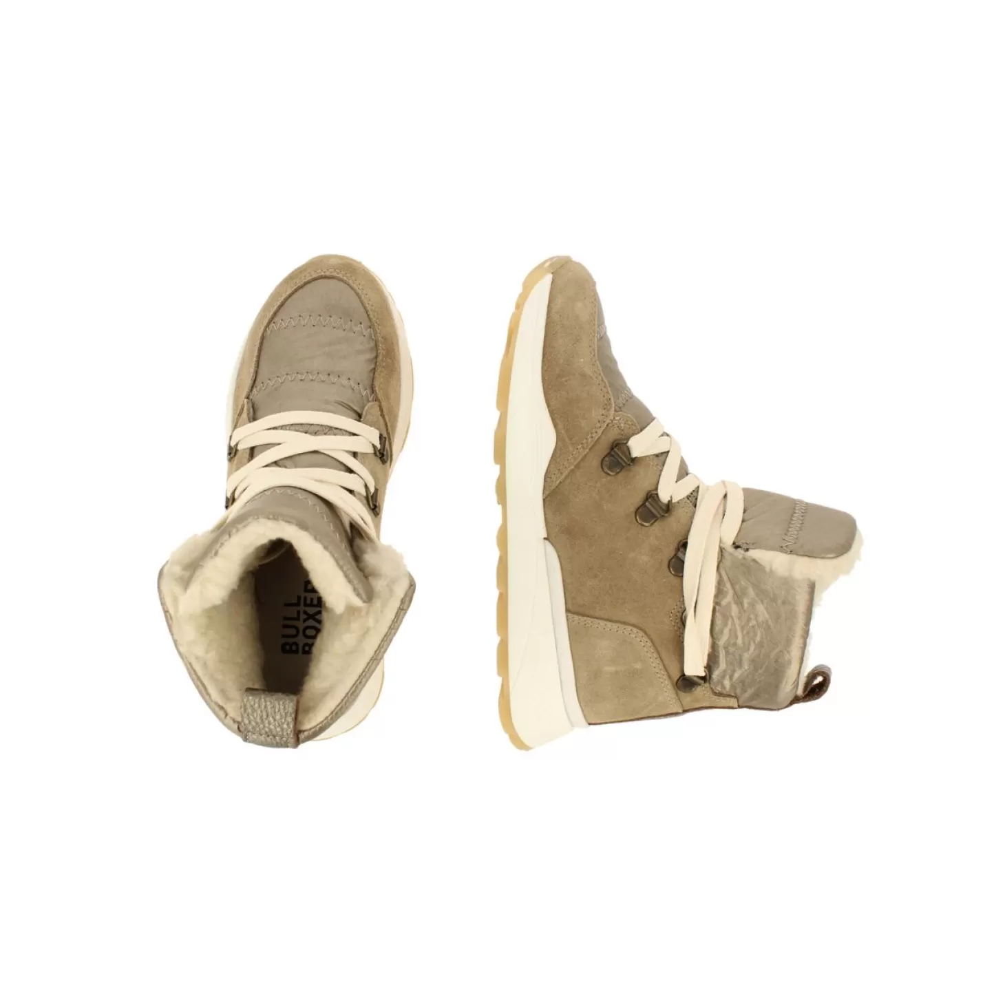 Bullboxer Sneaker Beige/Taupe Aex503E6C_Beigkb Flash Sale