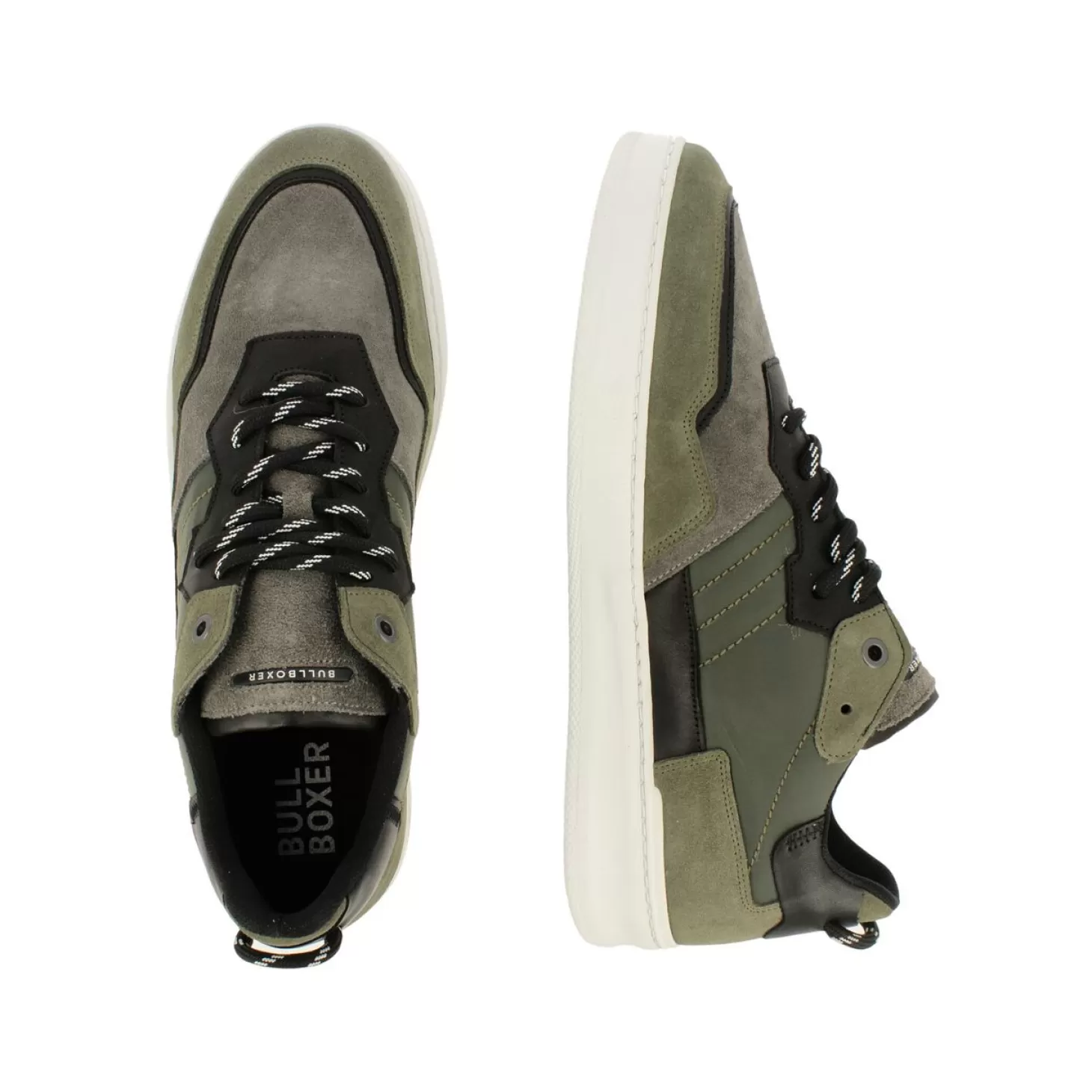 Bullboxer Sneaker Groen 481P21360Agnbksu Outlet