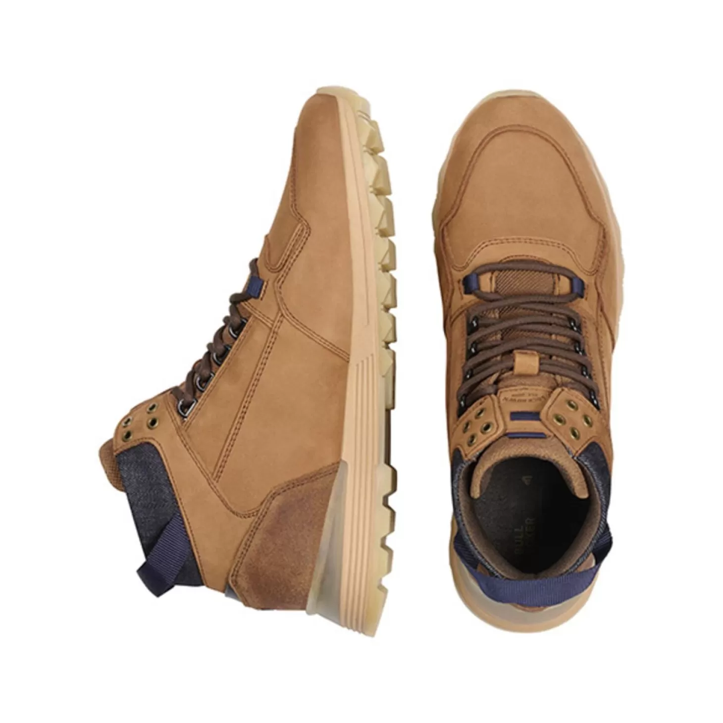 Bullboxer Sneaker Hoog Cognac 373P51420Ancogsu Store