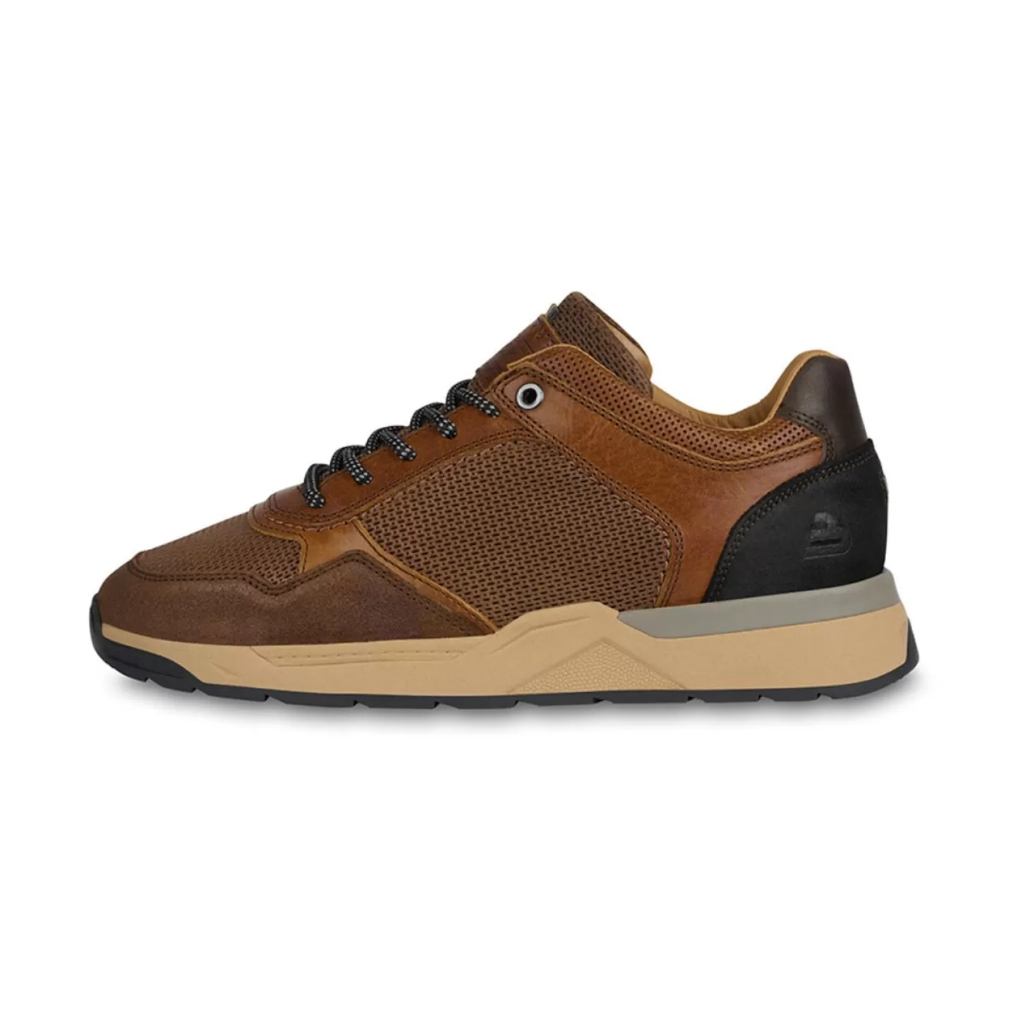 Bullboxer Sneaker Laag Cognac 855K25973Mcobbsu New