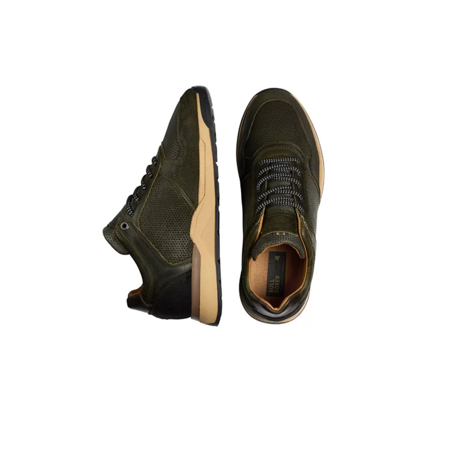 Bullboxer Sneaker Laag Groen 855K25973Mkabbsu Cheap