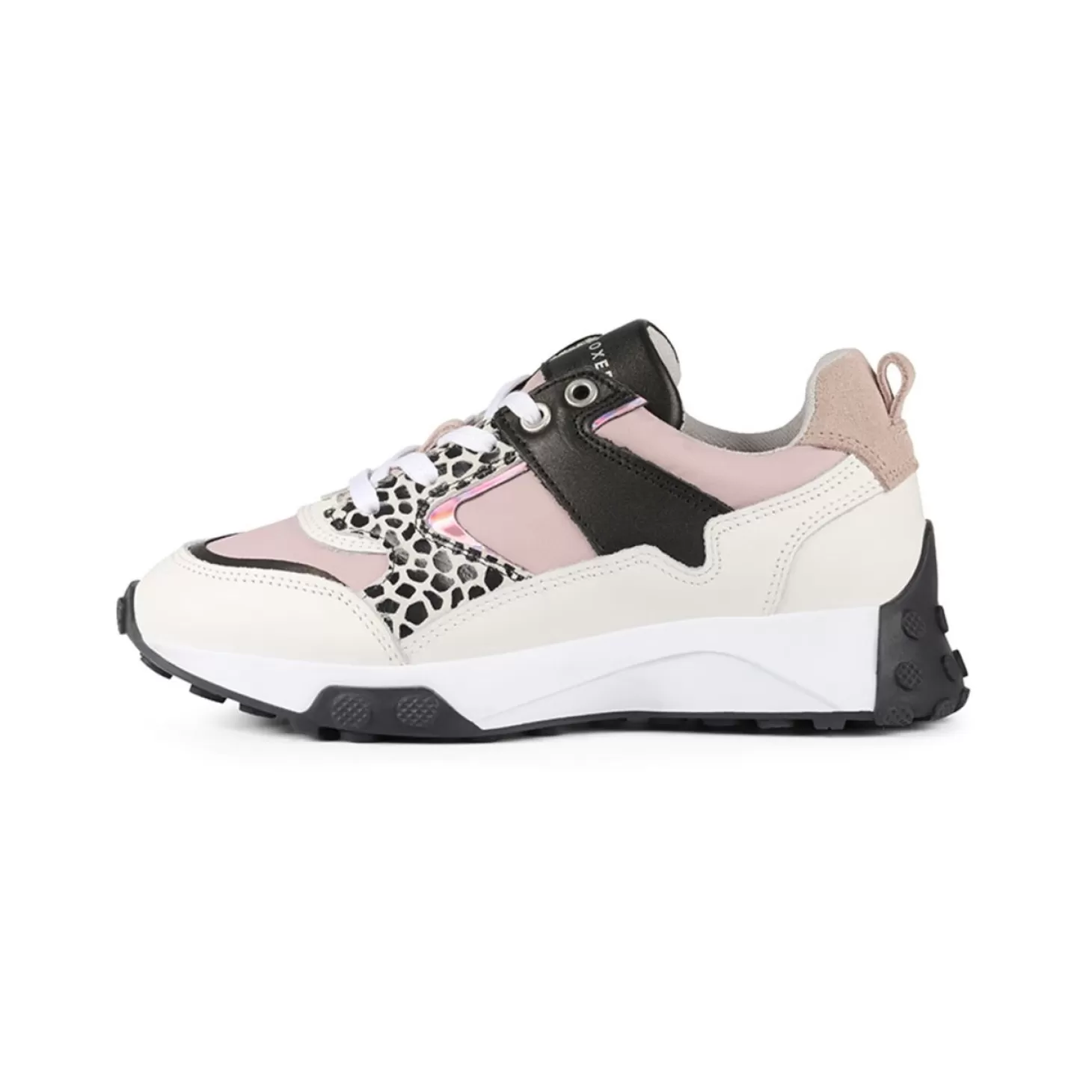 Bullboxer Sneaker Wit-Roze Atp001E5L_Whpkkb Outlet