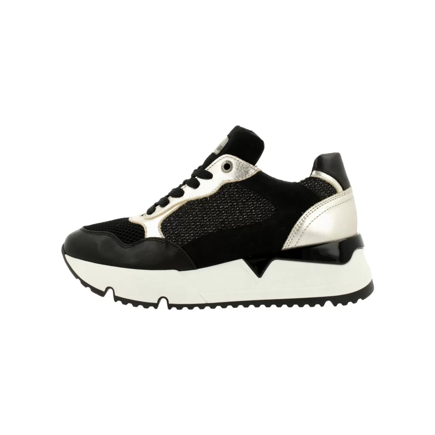 Bullboxer Sneaker Zwart 323020E5L_Bksvtd New